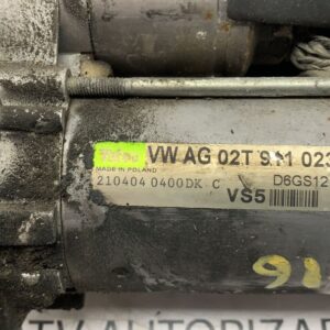 MOTOR ARRANQUE VOLKSWAGEN GOLF V (1K1)(10.2003)
