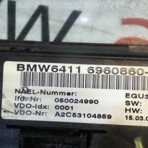 MANDO CLIMATIZADOR BMW SERIE 3 BERLINA (E90)