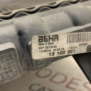 RADIADOR AGUA OPEL CORSA C