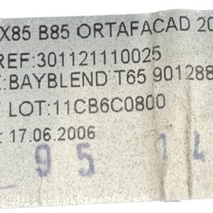 WARNING RENAULT CLIO III