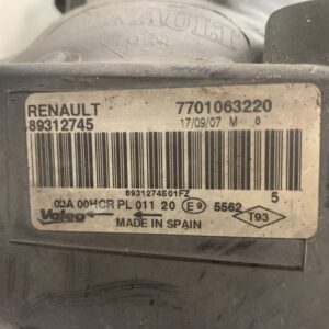 FARO DERECHO RENAULT MEGANE II BERLINA 5P