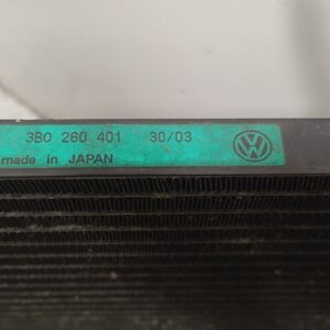 CONDENSADOR / RADIADOR AIRE ACONDICIONADO VOLKSWAGEN PASSAT BERLINA (3B3)