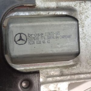 ELEVALUNAS DELANTERO IZQUIERDO MERCEDES-BENZ CLASE C (BM 203) BERLINA