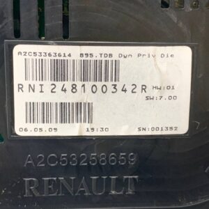 CUADRO INSTRUMENTOS RENAULT MEGANE III BERLINA 5P