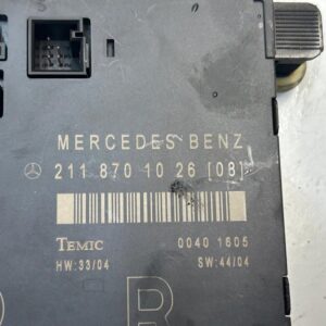 MODULO ELECTRONICO MERCEDES-BENZ CLASE E (BM 211) BERLINA