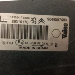 FARO IZQUIERDO CITROEN XSARA PICASSO