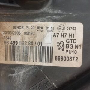 FARO IZQUIERDO PEUGEOT 207