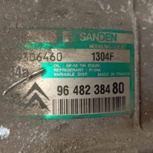 COMPRESOR AIRE ACONDICIONADO CITROEN C5 BERLINA