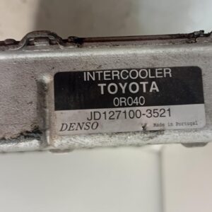 INTERCOOLER TOYOTA AURIS (E15)