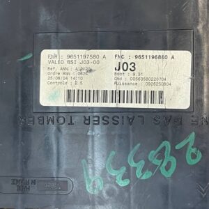 CAJA RELES / FUSIBLES PEUGEOT 307 (S1)(04.2001)