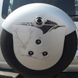 SOPORTE RUEDA REPUESTO SSANGYONG KORANDO