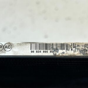 CONDENSADOR / RADIADOR AIRE ACONDICIONADO PEUGEOT 207