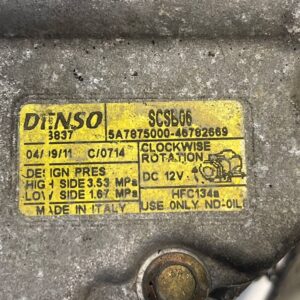 COMPRESOR AIRE ACONDICIONADO LANCIA YPSILON (101)