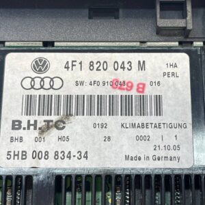 MANDO CLIMATIZADOR AUDI A6 BERLINA (4F2)