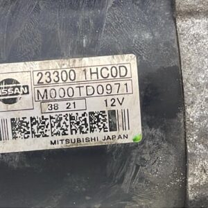 MOTOR ARRANQUE NISSAN MICRA (K13K/KK)