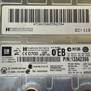 MODULO BLUETOOTH OPEL ASTRA J BERLINA 5P