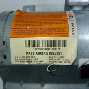 AIRBAG DELANTERO DERECHO VOLVO C30
